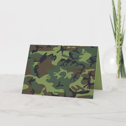 Personalized Army Passing Out カード (裏面)
