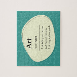 Personalized Art Dictionary Jigsaw Puzzle ジグソーパズル