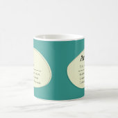 Personalized Art Dictionary Style Coffee Mug コーヒーマグカップ (中央)