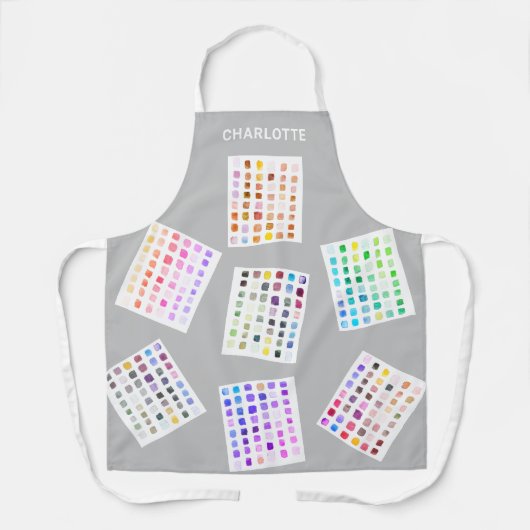 Personalized Artist Painter エプロン (正面)