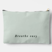 Personalized Asthma Essentials Large Pouch アクセサリーポーチ (裏面)