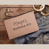 Personalized Asthma Kit Pouch –Elegant Inhaler Bag アクセサリーポーチ