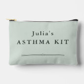Personalized Asthma Kit Pouch – Medical Bag アクセサリーポーチ (正面)