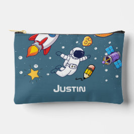 Personalized Astronaut Space School Supplies アクセサリーポーチ