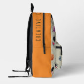 Personalized Astronauts and Planets Back to School プリントバックパック (左)