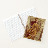 Personalized Athena Affirmation Journal ノートブック (内部)
