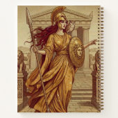 Personalized Athena Affirmation Journal ノートブック (裏面)