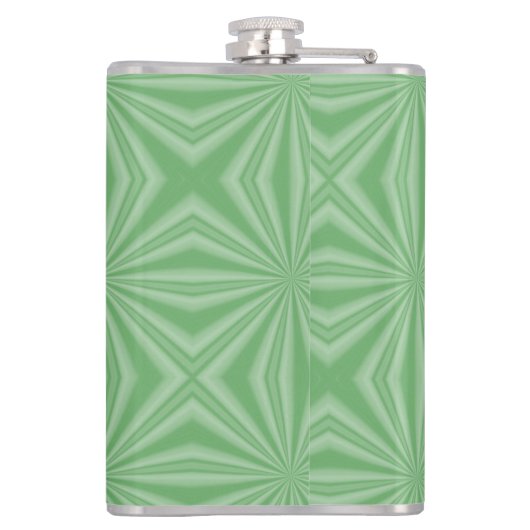 Personalized Australia Ireland USA Shamrock Large フラスク (裏面)