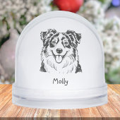 Personalized Australian Shepherd Dog Christmas