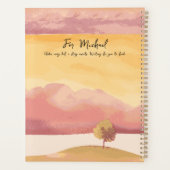 Personalized Autumn - Keeper of Woodland Wonders プランナー手帳 (裏面)