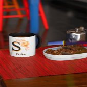 Personalized Autumn Monogram Mug - Custom Name & I マグカップ