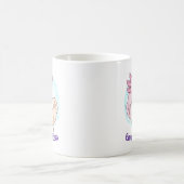 Personalized Axolotl Couple Valentine Mug コーヒーマグカップ (中央)
