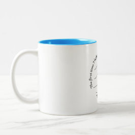Personalized Baby 2026 Blue Name Coffee Mug  ツートーンマグカップ