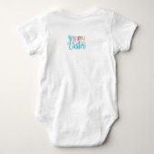 Personalized Baby Bodysuit ベビーボディスーツ (裏面)