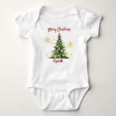 Personalized Baby Bodysuit ベビーボディスーツ (正面)