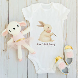 Personalized Baby Bodysuit with Name ベビーボディスーツ