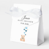 Personalized Baby Boy Favor Box フェイバーボックス (正面サイド)