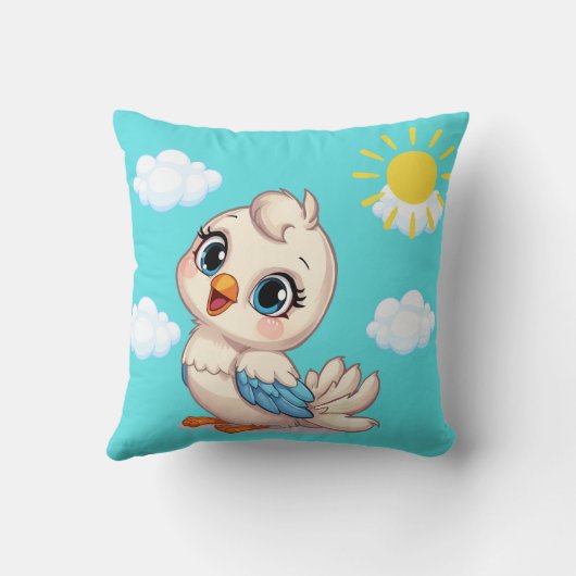 Personalized Baby Burp Cloth  クッション (裏面)