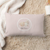 Personalized Baby Dreams Burp Cloth – Cute Bear &  ランバークッション (ブランケット)