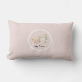 Personalized Baby Dreams Burp Cloth – Cute Bear & ランバークッション