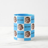 Personalized Baby Face Mug – Custom "Best Daddy"  マグカップ (中央)