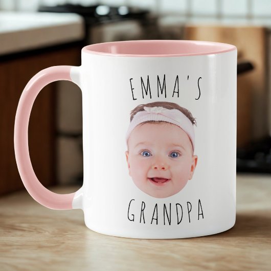 Personalized Baby Face Photo マグカップ