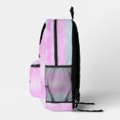 Personalized Baby Girl プリントバックパック (右)