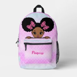 Personalized Baby Girl プリントバックパック