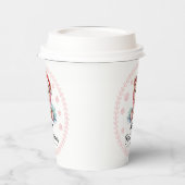 Personalized Baby Girl’s First Christmas Cups – Ed 紙コップ (左)