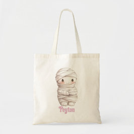 Personalized Baby Mummy Trick or Treat Bag トートバッグ