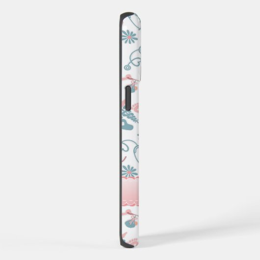 Personalized Baby Nurse Phone Case iPhoneケース (右側面)
