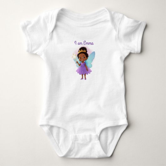 Personalized Baby Onesie ベビーボディスーツ (正面)
