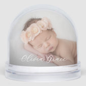 Personalized Baby Photo & Birth Stats (正面)