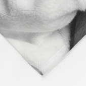 Personalized Baby Photo Blanket Collage フリースブランケット (角)