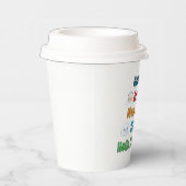 Personalized Baby’s First New Year – Cute Design 紙コップ (右)