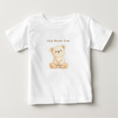 Personalized Baby Shower ベビーTシャツ (正面)