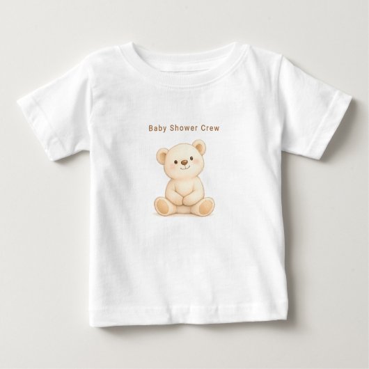 Personalized Baby Shower ベビーTシャツ (正面)
