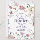 Personalized Baby Shower Invitation シーズンカード (正面)