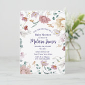 Personalized Baby Shower Invitation シーズンカード (スタンド正面)
