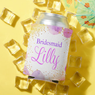 Personalized Bachelorette gifts coozies 缶クーラー