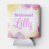 Personalized Bachelorette gifts coozies 缶クーラー (裏面)