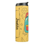 Personalized Back to School Backpack & Doodles タンブラー (回転左)