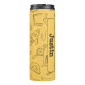 Personalized Back to School Backpack & Doodles タンブラー (裏面)