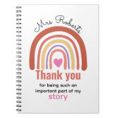 Personalized Back To School  for Teachers Students ノートブック (正面)