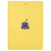 Personalized "Back To School" Fun Doodle クリップボード (裏面)