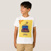 Personalized "Back To School" Fun Doodle Tシャツ (正面フル)