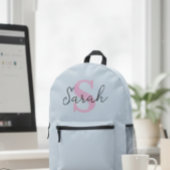 personalized backpack, kids fashion, customized プリントバックパック