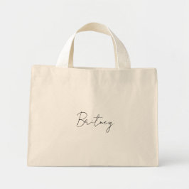 Personalized Bag Bridesmaid gift ミニトートバッグ