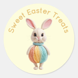 Personalized Bakery Favor Label, Cute Colorful  ラウンドシール