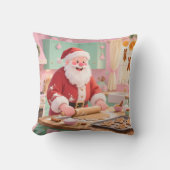 Personalized" Baking Spirits Bright" Christmas クッション (正面)